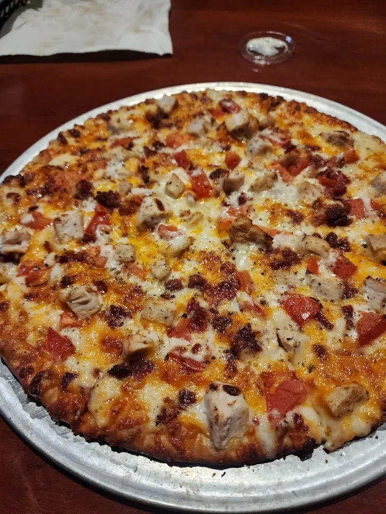 Chicken Bacon Ranch Pizza